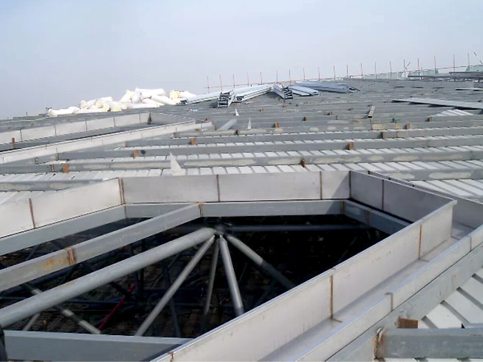 叶城安吉县体育馆网架